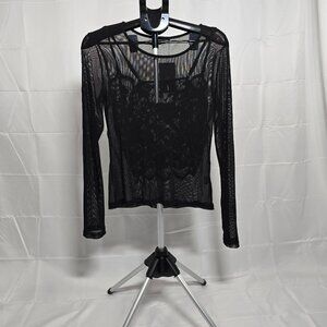 Fashion Nova Mesh Top (1X)